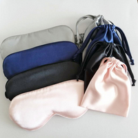 Pure pink mulberry silk sleep mask showing its luxuriously soft premium texture