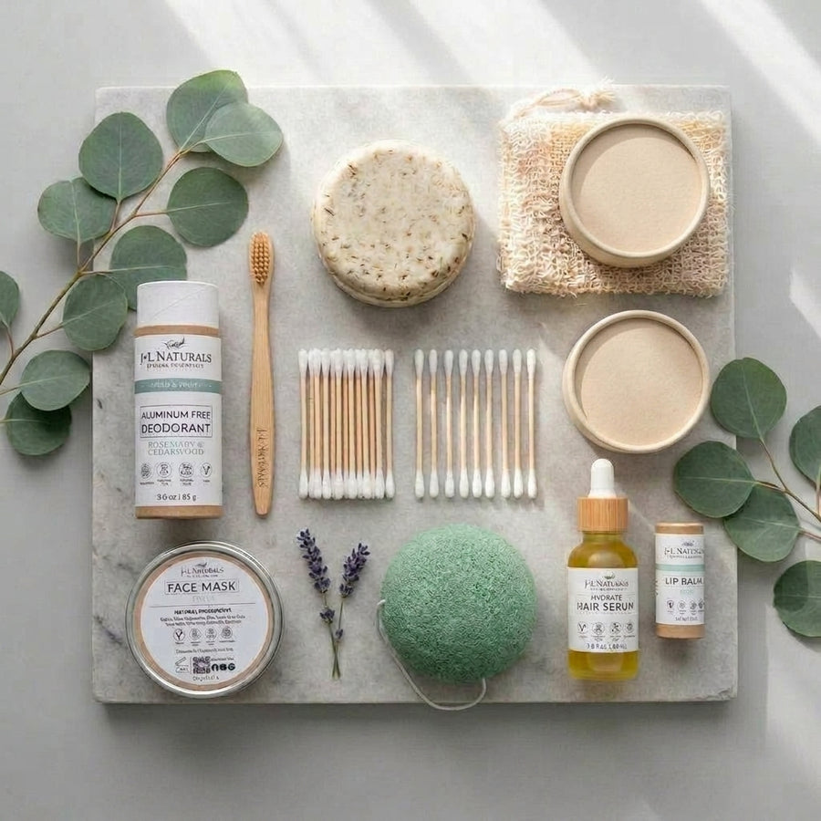 Advanced 12-Piece Self-Care Ritual Kit - Clerina premium minimalist collection